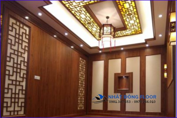 Tấm Nhựa Nano Vừa Ốp Tường Vừa Ốp trần Cực Kỳ Sang Trọng Và Tinh Tế